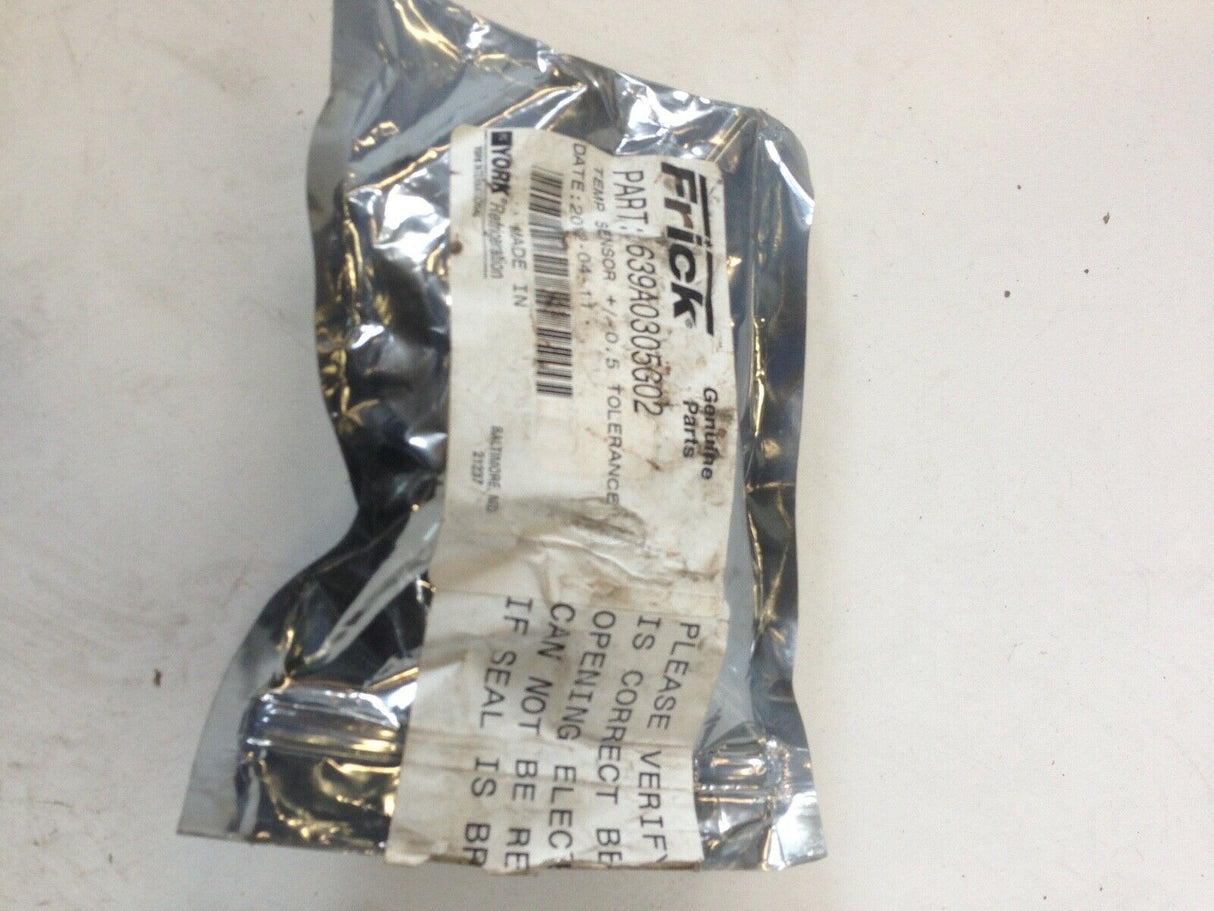 Frick 639A0305G02 Temp Sensor +/ -0.5 Tolerance - FreemanLiquidators