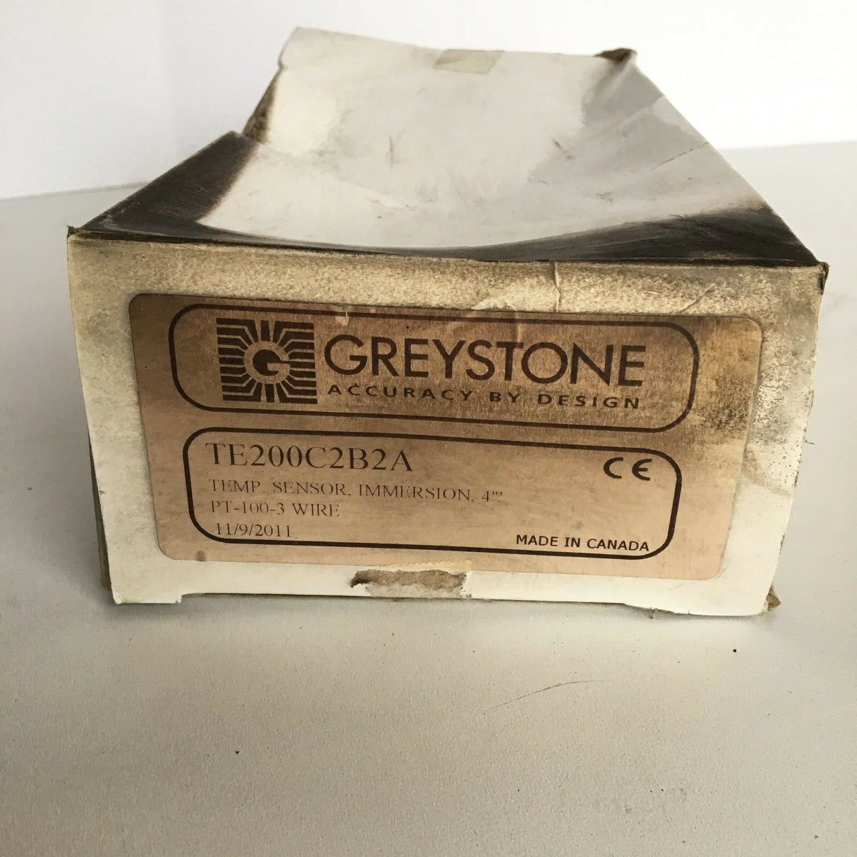 NEW Greystone 4" Immersion Temperature Sensor, TE200C2B2A - FreemanLiquidators