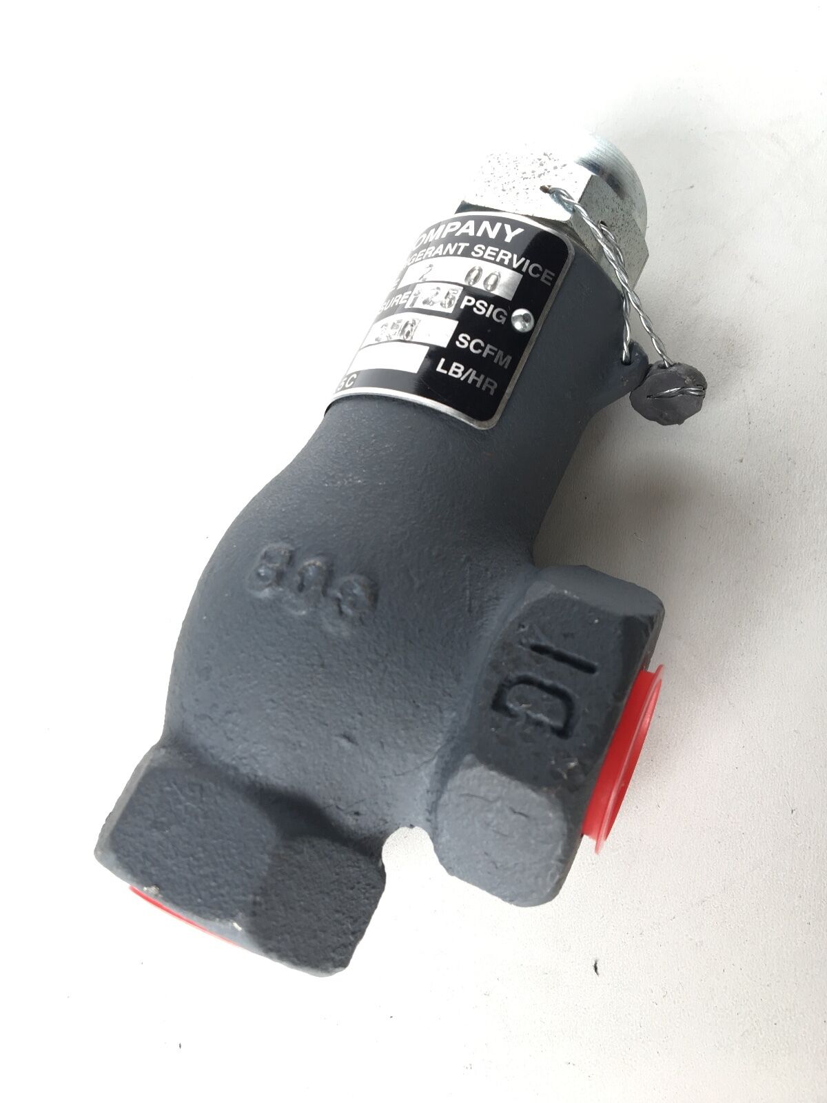 CYRUS SHANK COMPANY 803 RELIEF VALVE 1/2" INLET 125 PSIG *NEW* - FreemanLiquidators