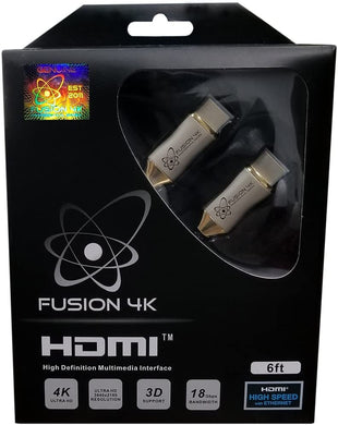 Fusion4K High Speed 4K HDMI Cable (4K @ 60Hz) - Professional Series (6 Feet) - FreemanLiquidators - [product_description]