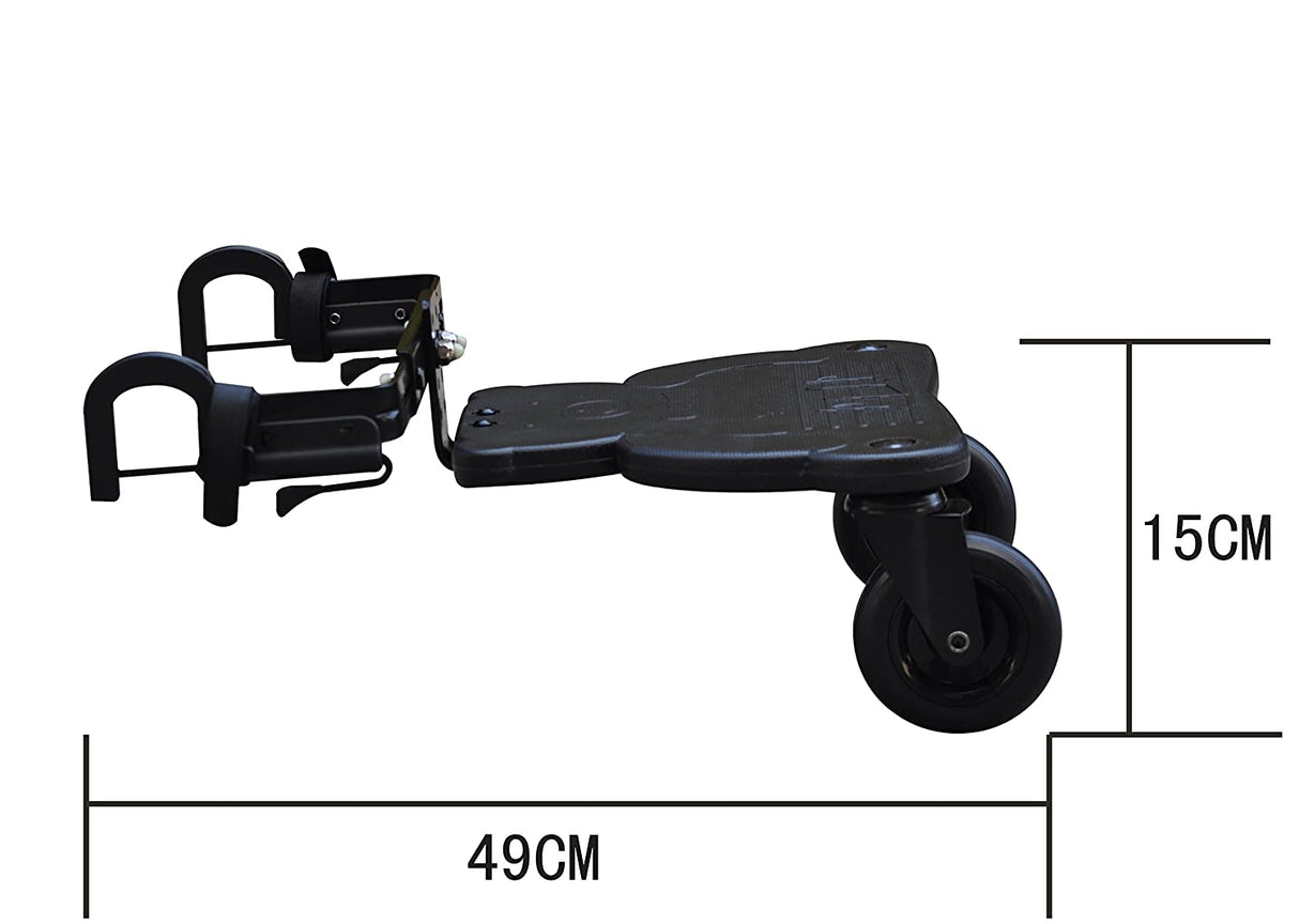 Englacha Easy Rider Trailer - Standing Platform - Quick and Easy to Use - Designed for Safety, Blue - FreemanLiquidators