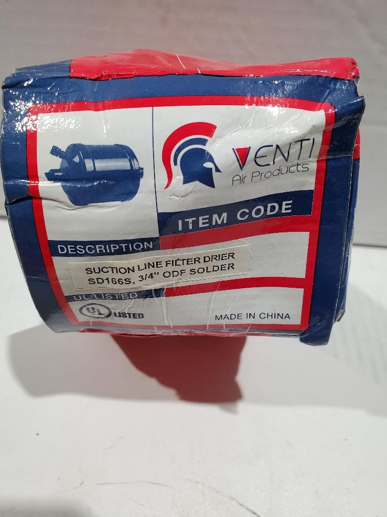 Venti SD166S 3/4" suction line dryer solder - FreemanLiquidators