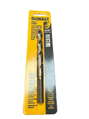 Dewalt 13/32” drill bit pilot point