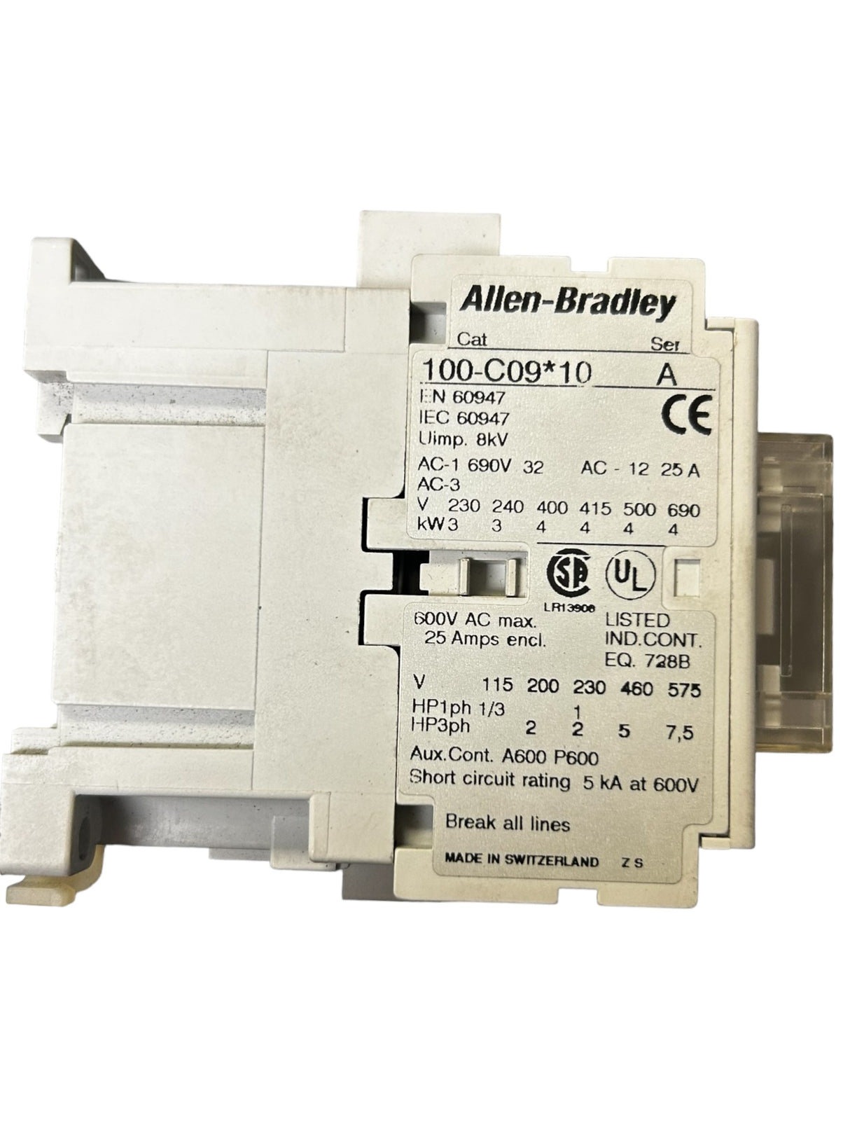 Allen-Bradley, 100C-09D10, Mcs-C Contactor - NEW IN BOX - FreemanLiquidators - [product_description]