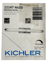 Load image into Gallery viewer, Kichler Lighting, 11147NILED, Independence LED 38 inch Brushed Nickel Linear Bath Large Wall Light, Large- New in Box - FreemanLiquidators - [product_description]
