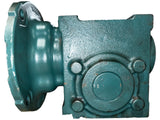 Dodge Tigear-2, 15Q10L56, Right Angle, Worm Gear, Speed Reducer - Left Solid A Output, 1.13 hp, 10:1 Ratio, 175 rpm Maximum Output, 361 in-lb Torque Rating - New NO BOX - FreemanLiquidators - [product_description]