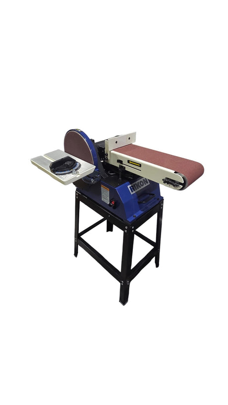 RIKON Professional Power Tools 6” x 48” Belt with 10” Disc Sander, 50-122