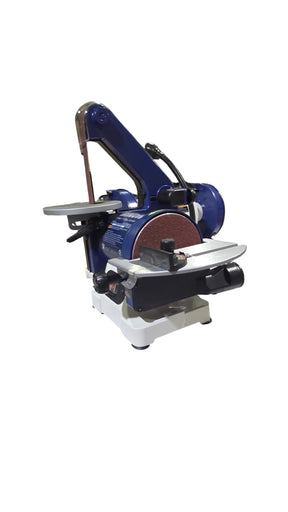 RIKON Power Tools 50-151 Belt with 5" Disc Sander, 1" x 30", Blue