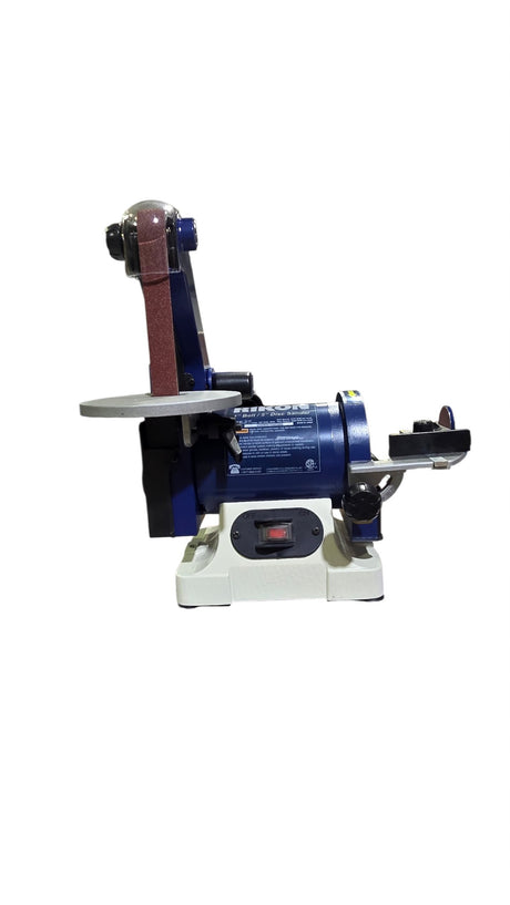 RIKON Power Tools 50-151 Belt with 5" Disc Sander, 1" x 30", Blue