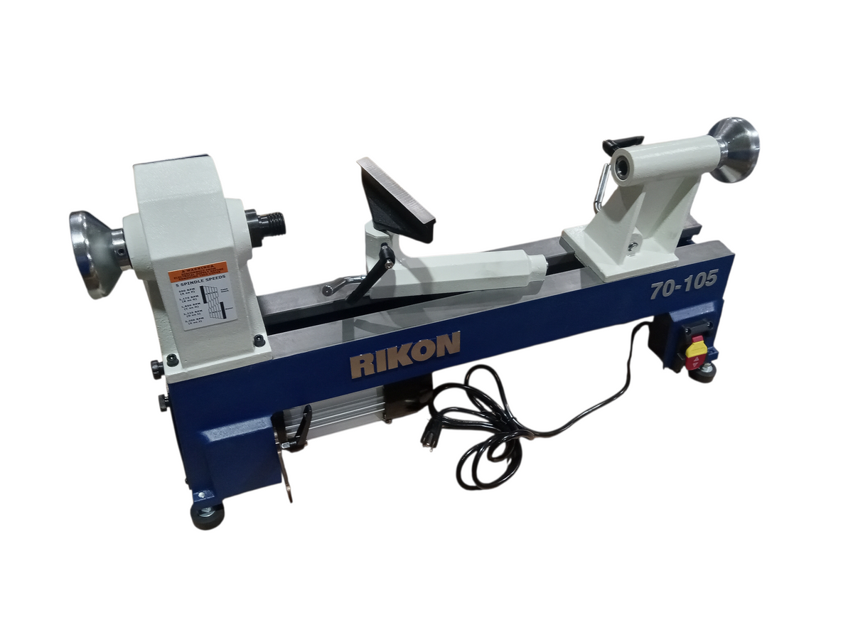 RIKON Power Tools 70-105 10" x 18" 1/2 hp Mini Lathe