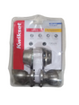 Kwikset 690 Polo Entry Knob and Single Cylinder Deadbolt Combo Pack in Satin Nickel
