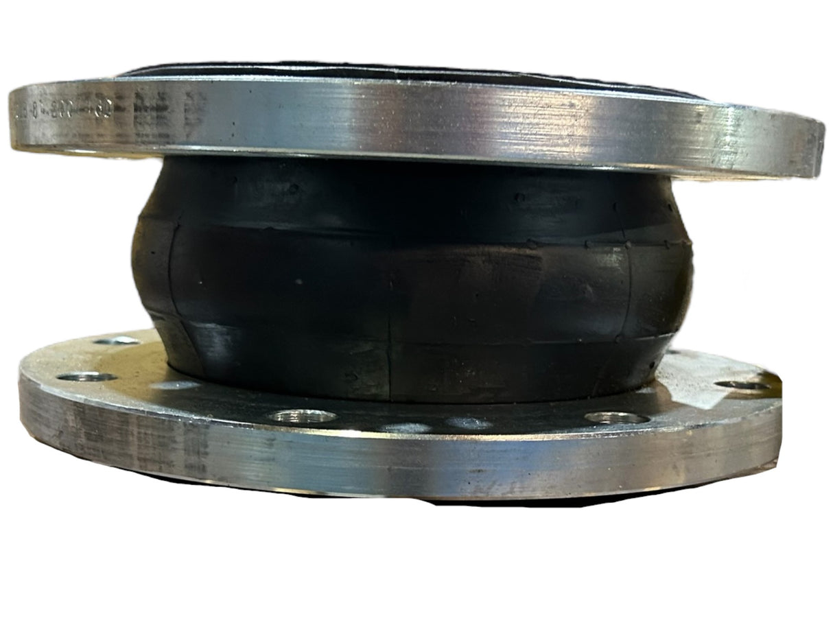 Expansion Joint, 8 in Pipe Size, Flanged, Zinc-Plated Steel, EPDM Joint, 13 1/2 in Flange Dia - FreemanLiquidators - [product_description]