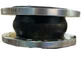 Expansion Joint, 8 in Pipe Size, Flanged, Zinc-Plated Steel, EPDM Joint, 13 1/2 in Flange Dia - FreemanLiquidators - [product_description]