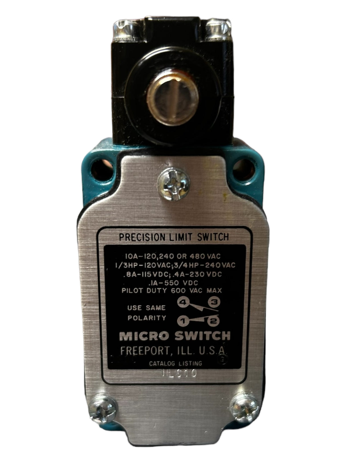 HONEYWELL MICRO SWITCH, 1LS10, Limit Switch, Adjustable Rod, Rotary, 1NC/1NO, 10A @ 480V AC - NEW NO BOX - FreemanLiquidators - [product_description]