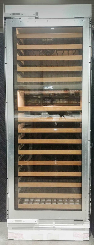 240CWC SUB ZERO INTEGRATED WINE RACK IW-30-LH 5839478 - IN-STORE PICK-UP ONLY - - FreemanLiquidators