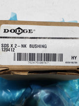 (2 Pack) DODGE BUSHING 120412 SDS X 2-NK - FreemanLiquidators