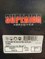 (5 Pack) Superior Abrasives 10472 | SHUR-BRITE 3" x 2" x 1/4" 180 Grit Heavy Duty Satin Finishing Mounted Duplex Wheel - FreemanLiquidators