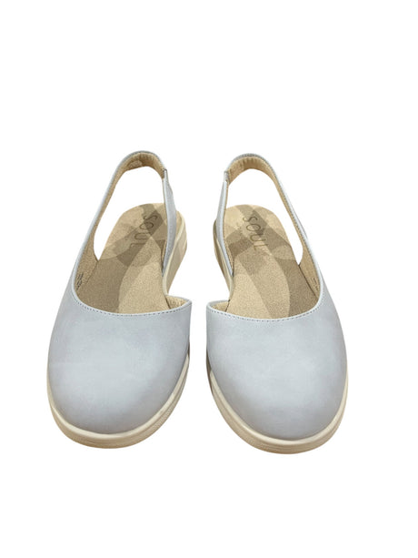 Soul Naturalizer, Women's, Idea-Dorsay, Slingback, Flats, Grey, Size 6.5 - Women's Shoes - Freeman Liquidators - [product_description]
