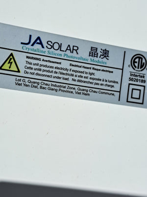 JA Solar, JAM54S31-395/MR, 395W, Solar Panel - STORE PICKUP ONLY - FreemanLiquidators - [product_description]