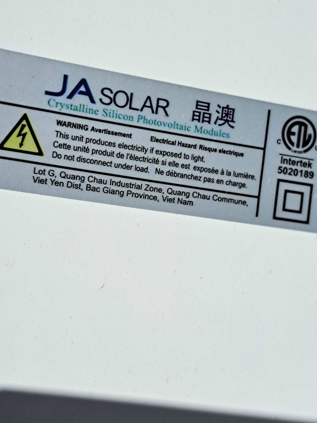 (Pallet of 36) JA Solar, JAM54S31-395/MR, 395W, Solar Panel - FreemanLiquidators - [product_description]