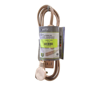 Pt Ho Wah Genting Master Electrician 03507ME 6 ft. Beige Low Profile Extension Cord - Image 1