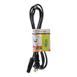 Master Electrician 09306ME 6-Feet Miniature Plug Appliance Cord, Black - Image 1