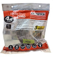 Certified Appliance Accessories 90-1020 3-Wire Closed-Eyelet 30-Amp Dryer Cord, 4ft - Image 1