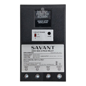 SAVANT 1" 240V 6A 2 POLE RELAY W/ CURRENT TRANSFORMER PIGTAIL GPM-H1R60240-21 - Image 2