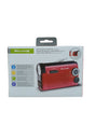 WeatherX WR182R — NOAA Weather Band & AM/FM Radio Flashlight w/ Dynamo Hand Crank (Red/Black) - Image 1