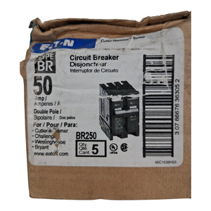 EATON BR250 50A CIRCUIT BREAKER - Image 1