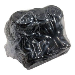 F4P IL2/0‑3 — 2/0 AWG 3‑Port Dual‑Entry UV‑Black Aluminum Lug - Image 3