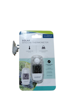 La Crosse solar window thermometer - Image 1