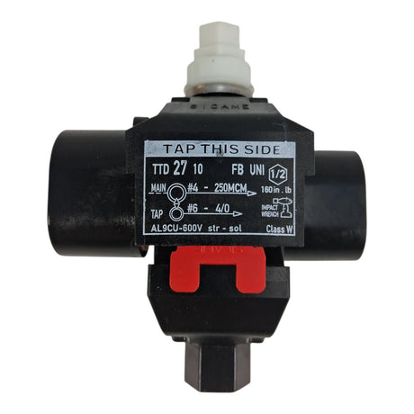 NSI IPCS2546, Insulation Piercing Splicing Connector, 250–4 AWG Main / 4/0–6 AWG Tap - Image 3