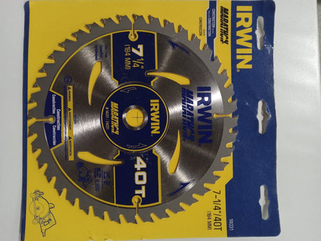 IRWIN HANSON Hanson 7-1/4  x 40T Trim/Finish Arbor - Image 1