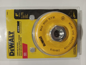 DEWALT Wire Cup Brush, Knotted, 4-Inch (DW4916) - Image 1