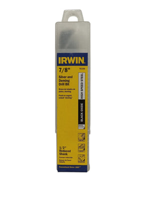 Irwin Tools Irwin 91156 7/8" X 6" Steel Fractional 1/2" Reduced Shank Drill Bit - Image 1