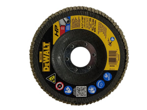 Dewalt DW8309 80 Grit Metal Working Abrasives Zirconia Flap Discs - Image 1