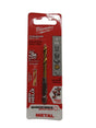 Milwaukee Electric Tool 48-89-4609 Impact Drill Bit, 3/16" Diameter x 3" L, 1-1/8" 35 Degree Helix Flute, 1/4" Hex Shank, 135 Degree - Image 1