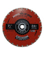 Crescent NailSlicer 7-1/4 in. D X 5/8 in. Framing Carbide Circular Saw Blade 24 teeth 10 pk - Image 1