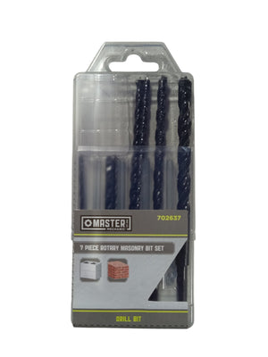Master Mechanic 702637 7-Pc. Percussion Masonry Drill Bit Set - Quantity 1 - Image 1