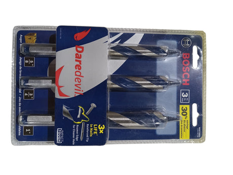 Bosch NKST5003 7 1/2  Dare Devil 3 Piece Auger Set - Image 1