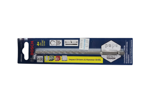 Bosch 5/32 In. X 6 In. Hex Shank Hammer Drill Masonry Bit LBHX002 (B08Y9C25CT) - Image 1