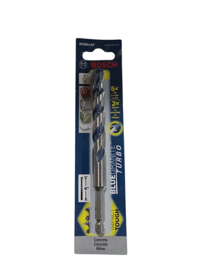 Robert Bosch Bosch BlueGranite Turbo 1/2 in. x 6 in. L Carbide Tipped Hammer Bit 1 pc. - Image 1