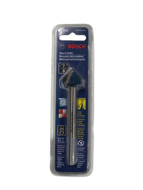 Bosch 7/8 in. Dia. x 4 in. L Carbide Tipped Glass and Tile Bit 3-Flat Shank 1 pc. - Image 1