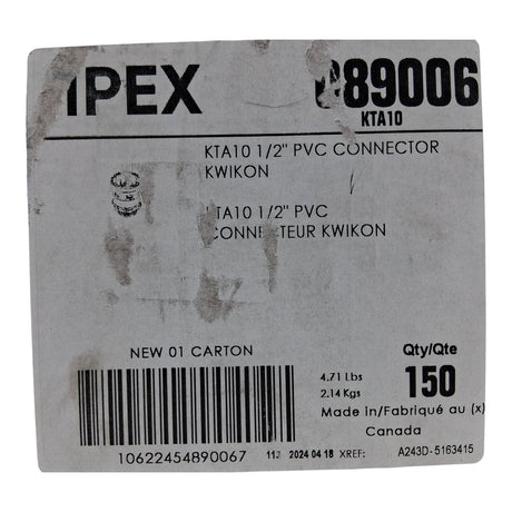 IPEX 089006 1/2" Threaded Male Adapter Connector (5 PACK) - Image 3