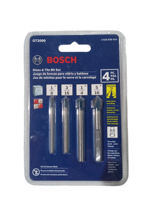 Bosch Carbide Tipped Glass and Tile Bit Set 4 pc. - Image 1