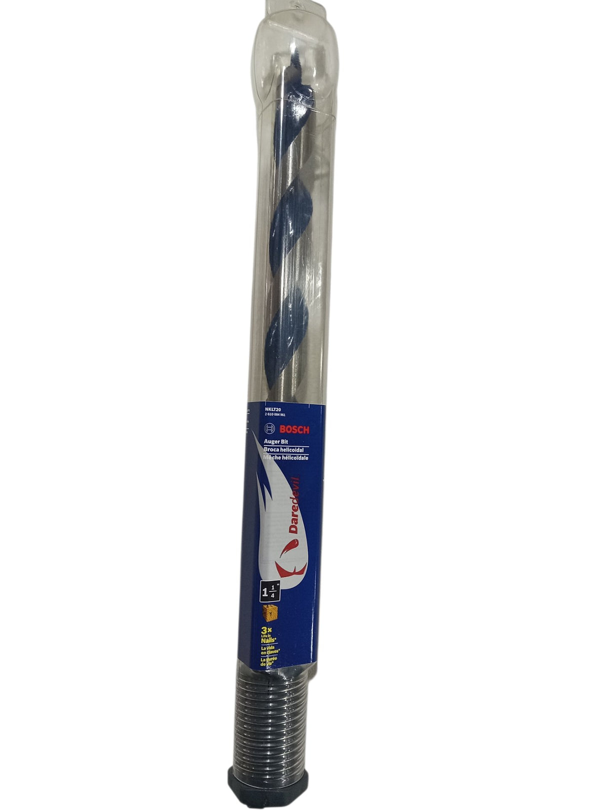 BOSCH Ship Auger Bit,Steel,1-1/4" x 17-1/2" NKLT20 - Image 1