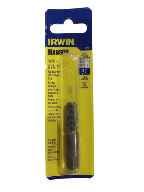 Irwin, 8202 1/8" 27 NPT Steel Thread Pipe Plug Tap - Image 1