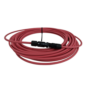 PACIFIC COAST WIRE & CABLE, PCWCRED50MC4MF, 50 Foot, MC4, Solar, PV Connection Cable - Image 1