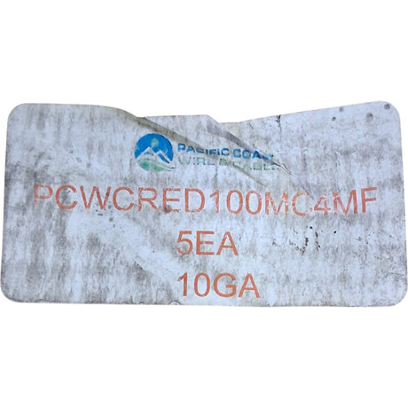 PACIFIC COAST WIRE & CABLE — PCWCRED100MC4MF — 100 ft Red MC4 Solar PV Connection Cable - Image 2
